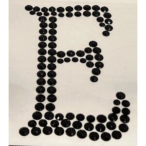 Recollections Halloween Bling Rhinestone Gem Embellishment " E "  353912 422444